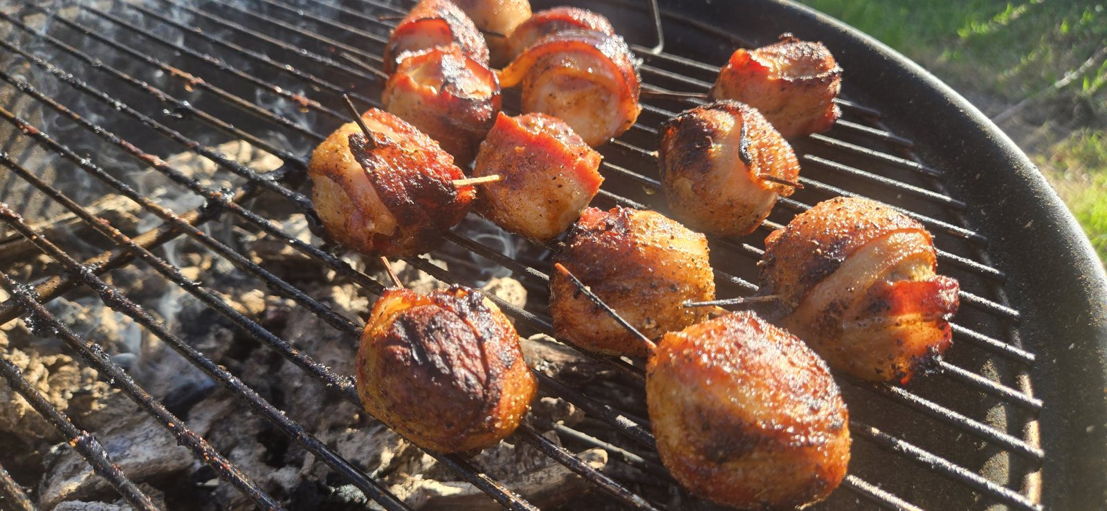 Bacon Wrapped Meatballs